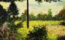 G.Seurat, Wald bei Barbizon by klassik art