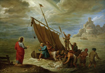 D.Teniers d.J., Der wunderbare Fischzug by klassik art