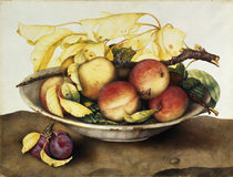 G.Garzoni, Schale mit Pfirsichen von klassik-art