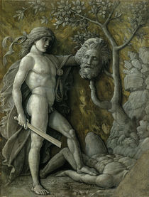 Mantegna, David und Goliath von klassik-art