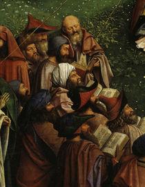Propheten /Jan v.Eyck, Genter Altar 1432 von klassik-art