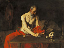 Caravaggio, Hl.Hieronymus by klassik-art
