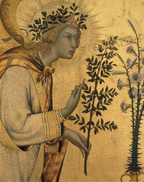 Simone Martini, Verkuendigung, Engel by klassik-art