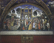 Pinturicchio, Disputation Katharina v.Al by klassik art
