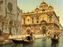 Venedig, Scuola di S.Marco / Photochrom by klassik art
