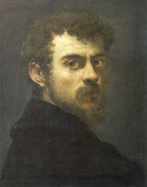 Jac.Tintoretto, Selbstbildnis 1547 von klassik-art