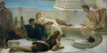 L.Alma Tadema, Eine Lesung aus Homer von klassik-art