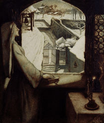 J.E.Millais, St Agnes Eve by klassik art