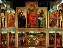 Jan van Eyck/ Genter Altar/vollendet1432 von klassik art