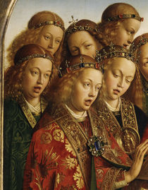 Singende Engel /v.Eyck,Genter Altar 1432 von klassik art