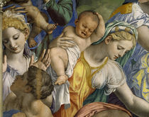 A.Bronzino, Moses schlaegt Wasser, Detail von klassik art
