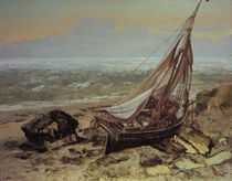 Gustave Courbet, Das Fischerboot von klassik art