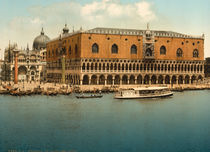 Venedig, Dogenpalast / Photochrom von klassik-art