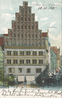 Hannover, Altes Haus / Postkarte by klassik-art