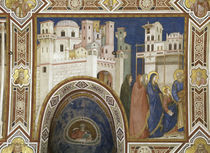 Giotto, Heimkehr 12jaehr.Jesus / Assisi von klassik art