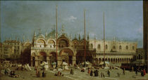 Venedig, Markusplatz / Gem.v.Canaletto von klassik-art