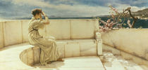 L.Alma Tadema, Erwartungen von klassik art