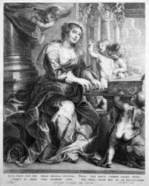 nach Peter Paul Rubens, Heilige Caecilia by klassik-art