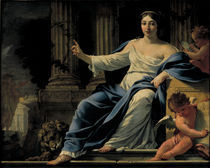 S.Vouet/Polymnia als Muse d.Beredsamkeit by klassik art