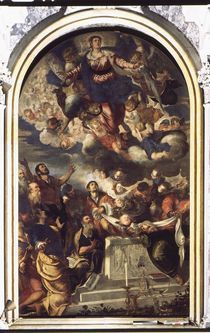 Tintoretto, Mariae Himmelfahrt von klassik-art