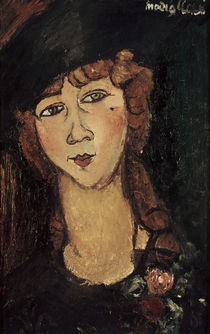 A.Modigliani, Lolotte by klassik art