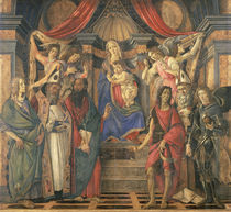 Botticelli, Thronende Madonna von klassik-art