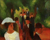 August Macke, Promenade by klassik-art