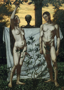 Hans Thoma, Adam und Eva by klassik art