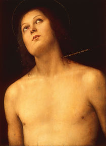Perugino, Hl.Sebastian by klassik art