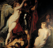 P.P.Rubens, Der Tugendheld (..) bekroent by klassik-art