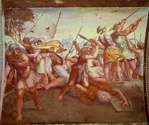 Raffael, David und Goliath by klassik art