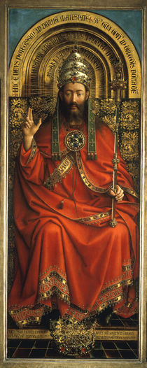 Gottvater / Jan van Eyck, Genter Altar by klassik art