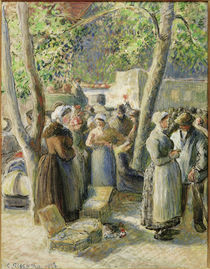 C.Pissarro, Der Markt in Gisors by klassik art