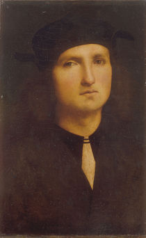 Perugino, Bildnis eines jungen Mannes von klassik art