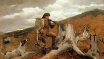 Winslow Homer, Jaeger mit Hunden by klassik-art