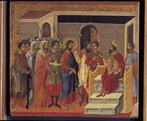 Duccio, Christus vor Herodes by klassik art
