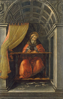 S.Botticelli, Augustinus in der Zelle by klassik art