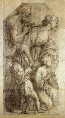 Domenichino, Linke Gruppe aus Caecilie von klassik-art