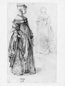 A.Duerer, Frau in venezian.Kostuem by klassik art