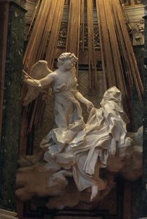 Bernini, Verzueckung der Hl.Therese by klassik art