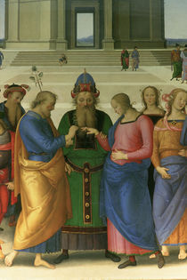 Perugino, Vermaehlung Mariae von klassik-art