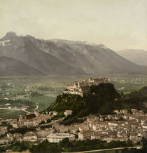 Salzburg, Blick vom Kapuzinerberg / Foto von AKG  Images