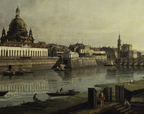 Dresden, Bruehlschen Terrasse / Bellotto von klassik art