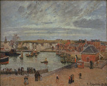 C.Pissarro, Der Hafen von Dieppe by klassik art