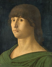 Giov.Bellini, Bildnis junger Mann by klassik art