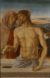 Bellini, Maria mit Leichnam Christi by klassik-art