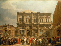 Venedig, Scuola di S. Rocco / Canaletto von klassik-art