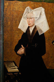 R.van der Weyden, Stifterbild Frau Rolin von klassik-art