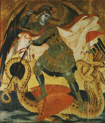 A.Lorenzetti, Michael und Drache by klassik art