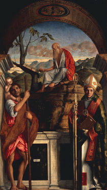 Giov.Bellini, Hieronymus, Christophorus. von klassik art